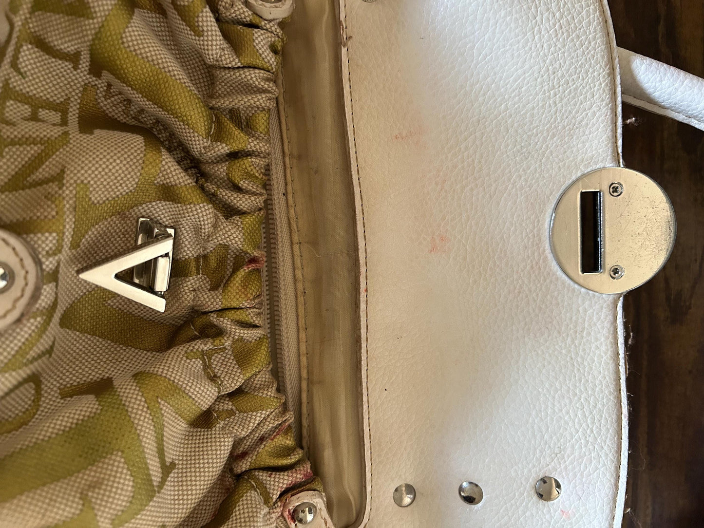 Valentino White Y2K Vintage Purse