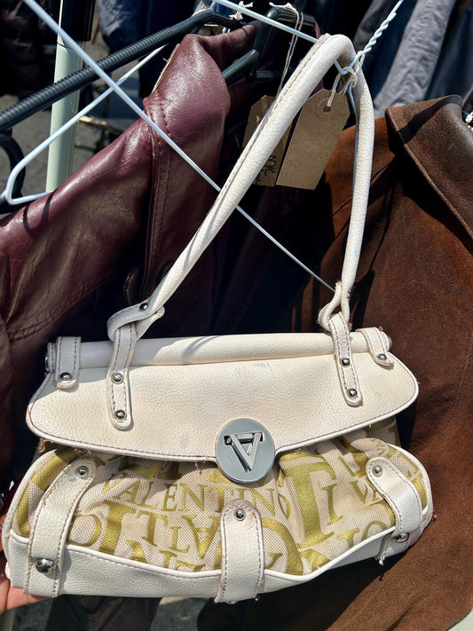 Valentino White Y2K Vintage Purse